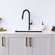 preview thumbnail 30 of 71, Single Handle Pull-Down Sprayer Kitchen Faucet K-141 - Height: 17.25" Spout H: 9" Spout R: 9"