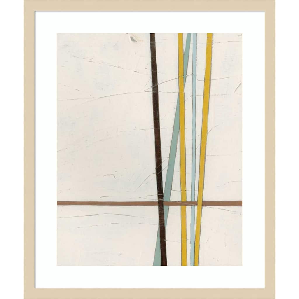 Tangle No. 2 by June Erica Vess Wood Framed Wall Art Print