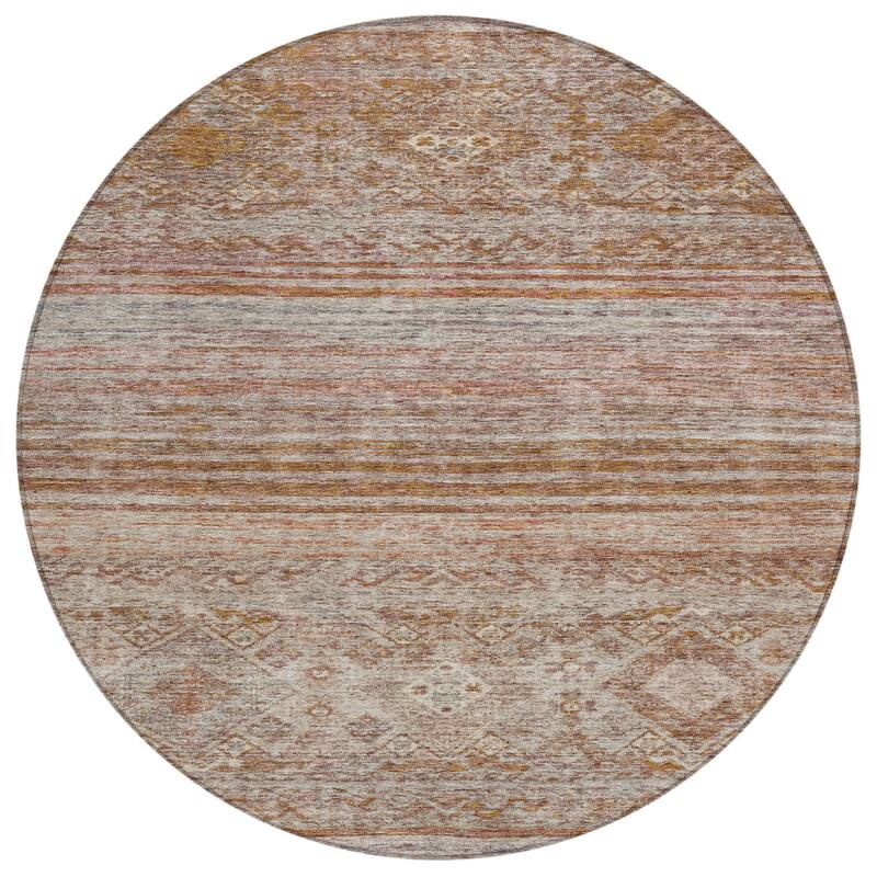HomeRoots Floral Transitional Rectangle Outdoor Rug