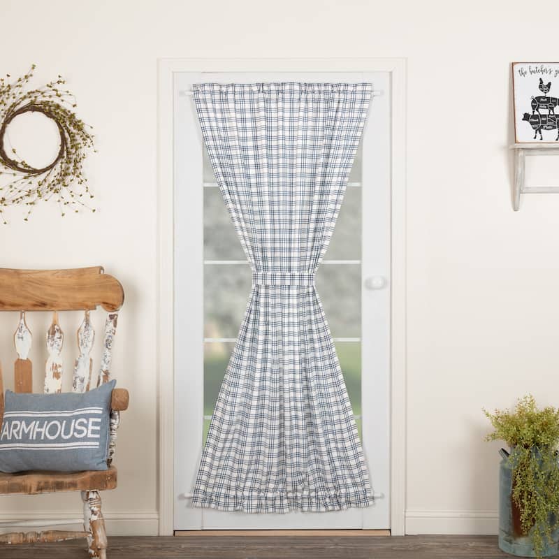 Sawyer Mill Plaid Door Panel - Door Panel 72x40