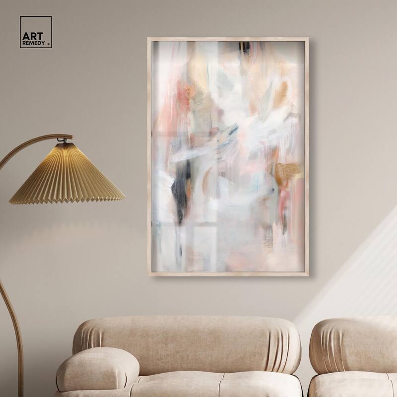 Drifting Colors II Shadowbox by Art Remedy