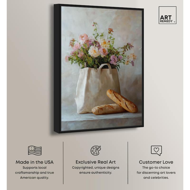 Chic Carryall II Canvas by Art Remedy