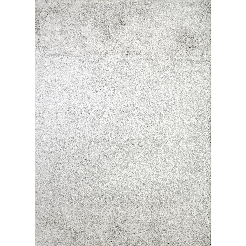 Dynamic Rugs Super Shaggy Polypropylene Shag Area Rug - 5X7 - Ivory