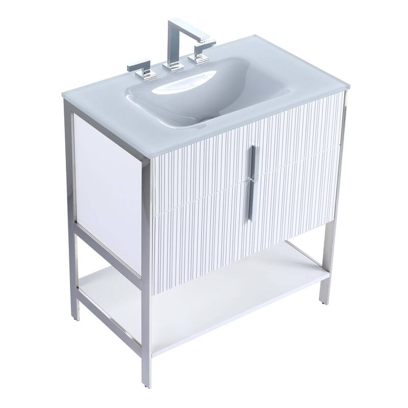 Fine Fixtures Serenity Modern bathroom vanity