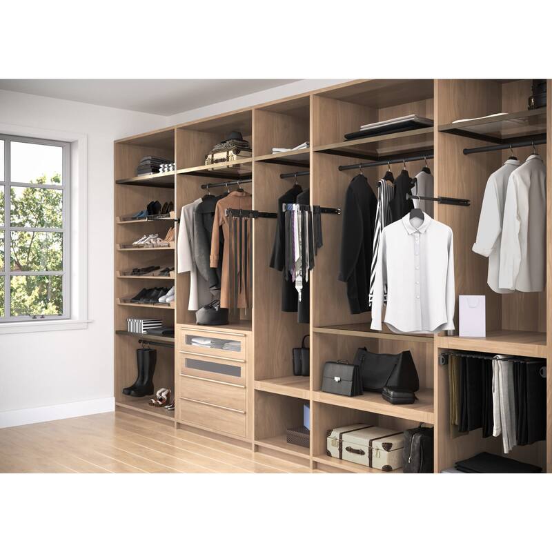 Hardware Resources 16 Hook Pull Out Pants Rack with Full Extension