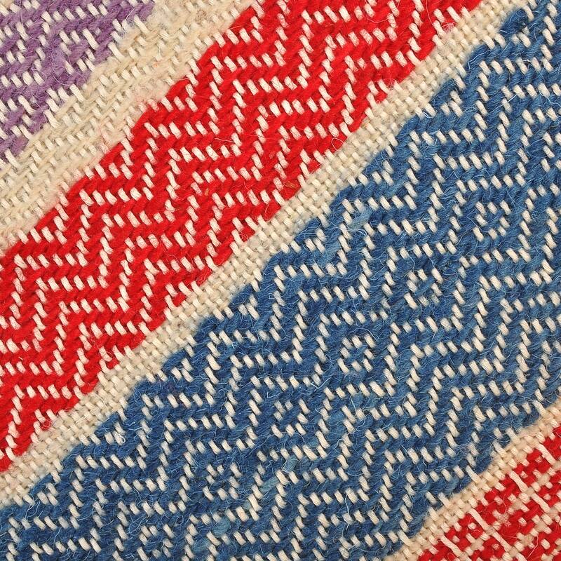 Novica Handmade Nice And Cozy Wool Cushion Cover