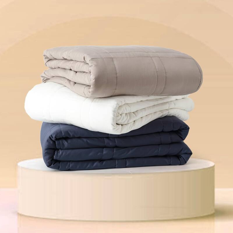 Cool Cotton Weighted Blanket - 25lbs King