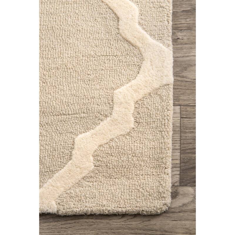 Nuloom Hand Hooked Marrakech Trellis Area Rug
