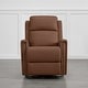 preview thumbnail 35 of 52, Jerome Swivel Glider Recliner Nursery Chair Manual Push Back Recliner