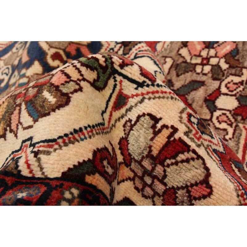 ECARPETGALLERY Hand-knotted Kayseri Vintage Cream Wool Rug - 5'4 x 10'4