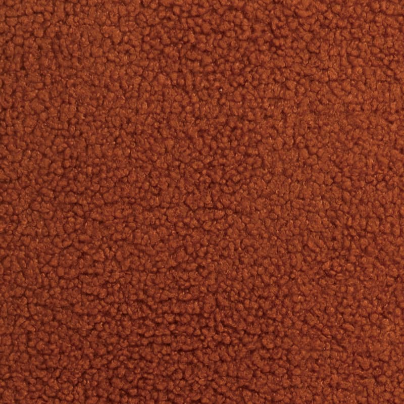 Modern 27" W Swivel Orange Boucle Upholstered Accent Chair