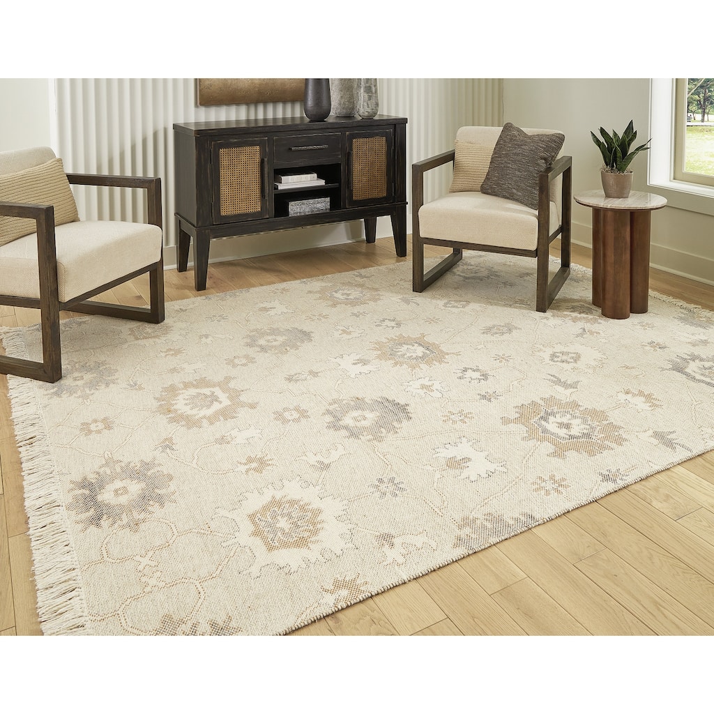 Signature Design by Ashley Calkin Linen/Gray/Brown Rug