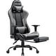 preview thumbnail 26 of 38, Furniwell Gaming Chair Computer Office Chair with Footrest Grey