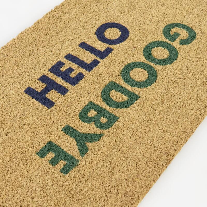 Hello Goodbye Welcome 18" x 30" Doormat - 18" x 30"