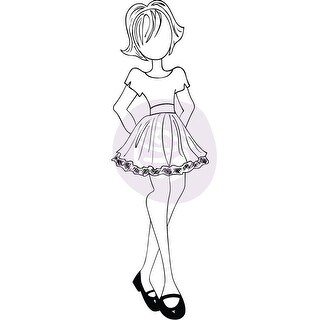 Julie Nutting Mixed Media Cling Rubber Stamps-Adam - Free ...