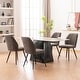 preview thumbnail 27 of 47, Set of 2 Modern Dining Chairs, Armless Upholstered Side Chairs