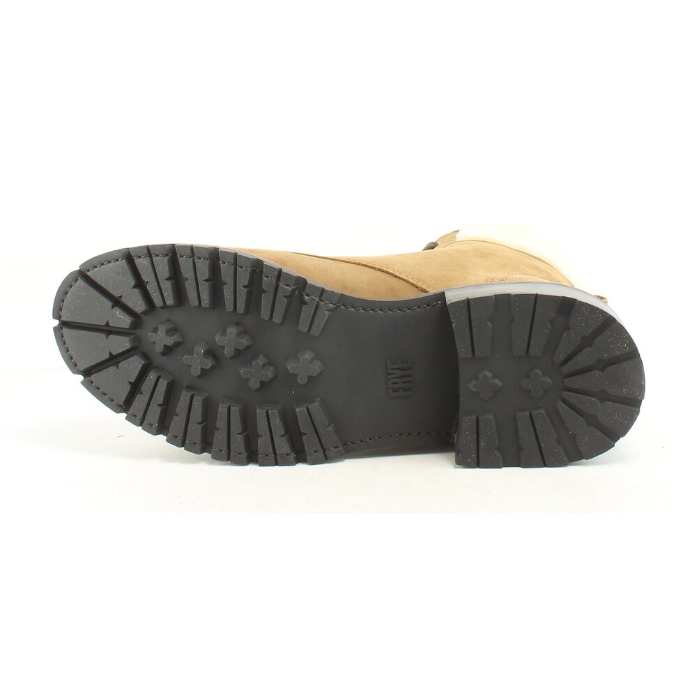 frye samantha hiker cognac