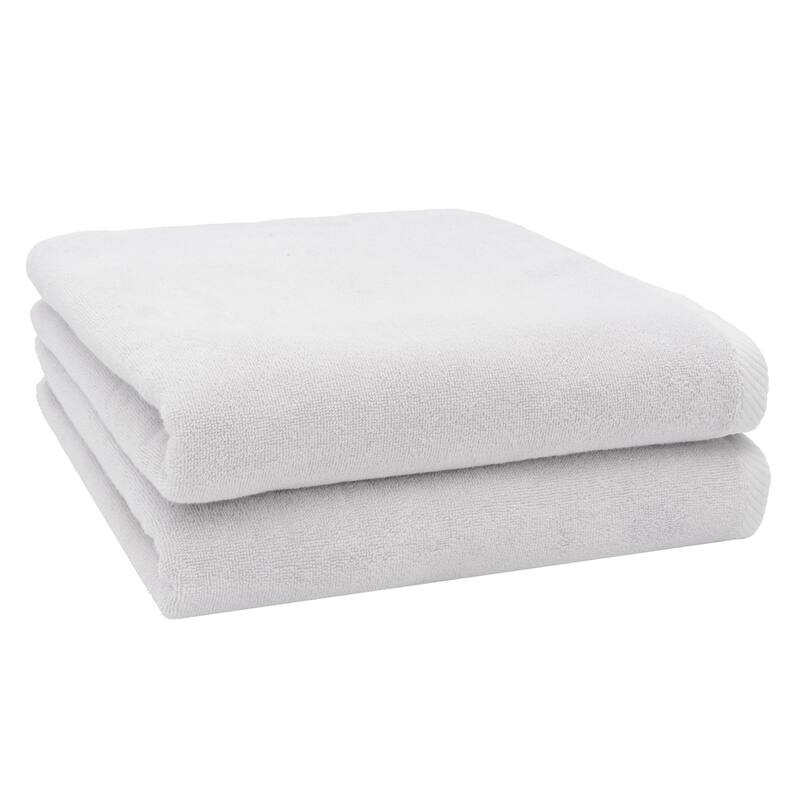 Authentic Hotel and Spa 100% Turkish Cotton Ediree Bath Towels - Set of 2