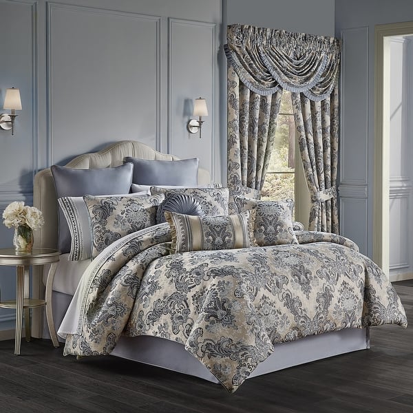 J. Queen New York Glendale Luxury Comforter Set - Bed Bath & Beyond ...