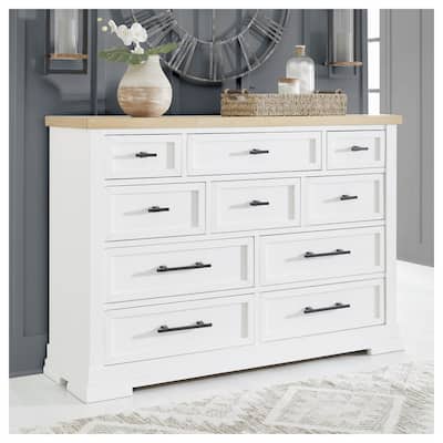 Signature Design by Ashley Ashbryn White/Brown Dresser