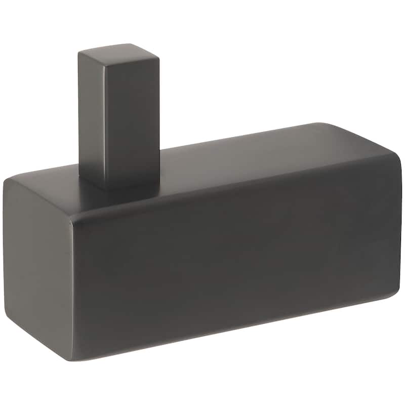 Olympia Faucets H-1316 i3 Wall Mounted Single Robe Hook - Matte Black