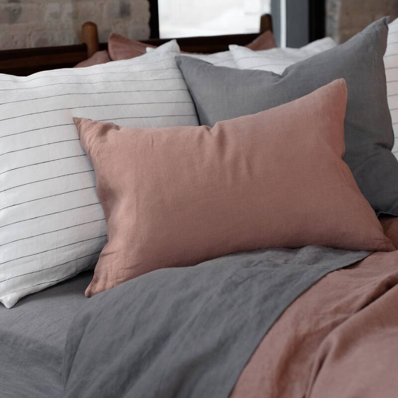 100% French Linen Duvet Cover by BOKSER HOME