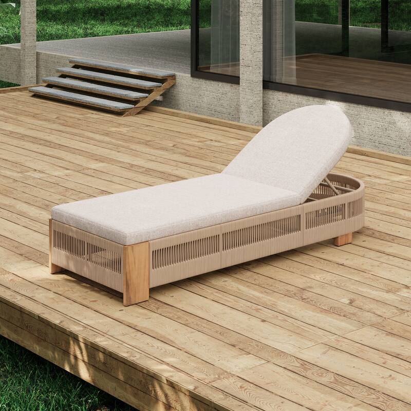 Christopher Knight Home - Aldebaran Waterproof Foam Outdoor Chaise Lounge Cushion