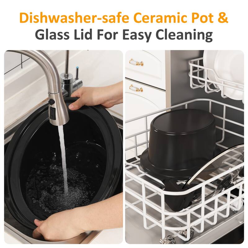 8.5 Quart Programmable Slow Cooker with Delay Function