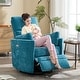 preview thumbnail 10 of 68, HOMYKA Power Rocker Swivel Recliner with USB and Type-C Ports