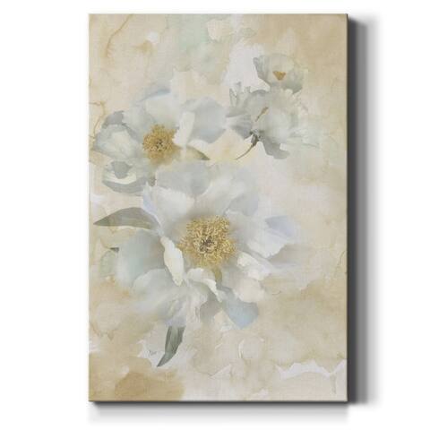 Soft Peonies I Premium Gallery Wrapped Canvas - Ready to Hang