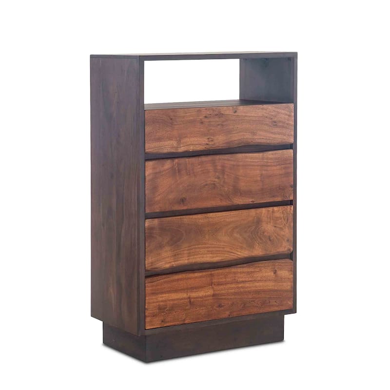Palermo 34-Inch Acacia Wood Live Edge Dresser