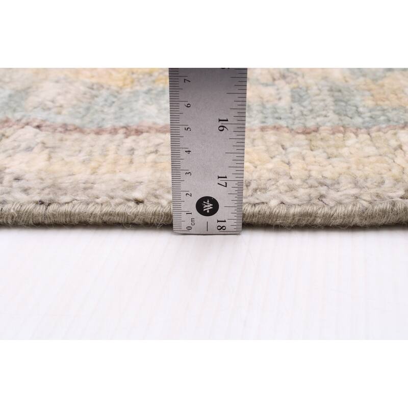 ECARPETGALLERY Hand-knotted Jules Serapi Grey Wool Rug - 8'0 x 9'9