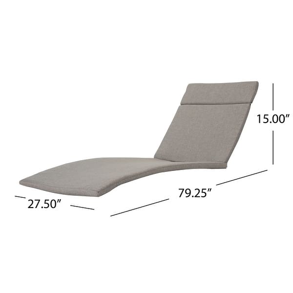 dimension image slide 4 of 7, Vilano 3-piece Outdoor Cushioned Lounge Set by Havenside Home
