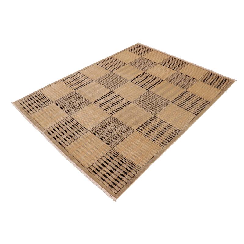 Chic Terrain Gabbeh Hand Knotted Wool Area Rug