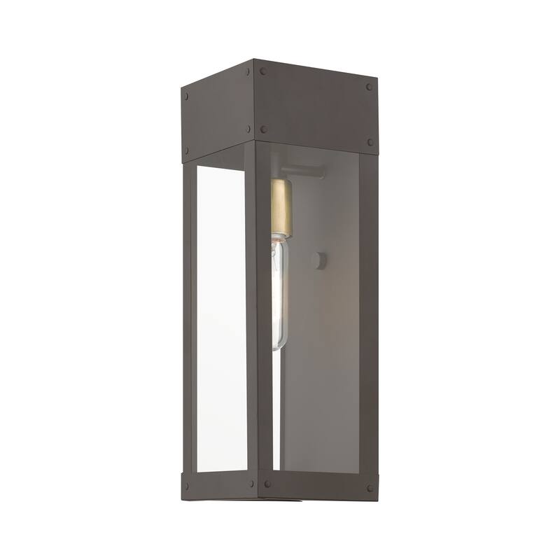 Livex Lighting 20873 Bond 15" Tall Commercial Wall Sconce