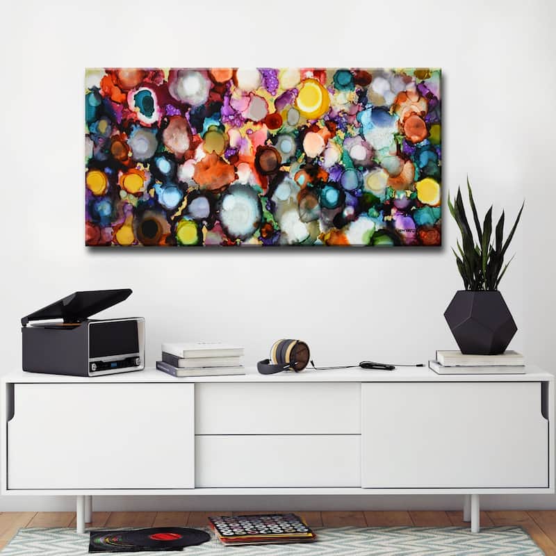 'Festive Jewels' Wrapped Canvas Wall Art by Norman Wyatt Jr.
