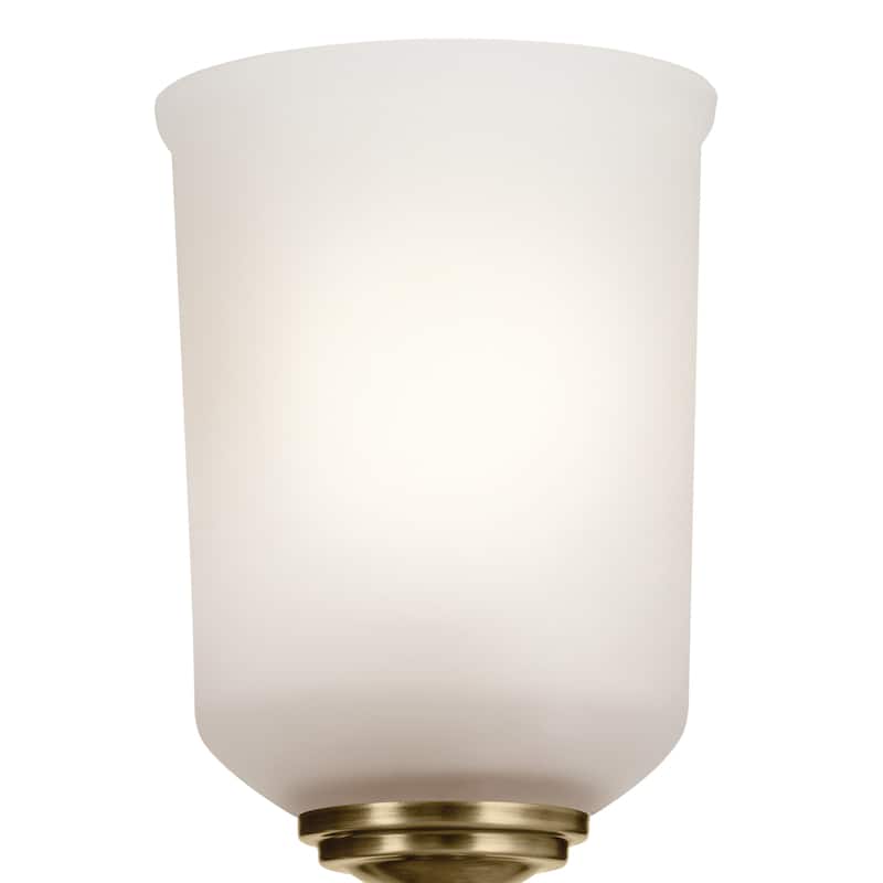 Kichler Lighting Shailene 1-Light Natural Brass Indoor Wall Sconce - 8.25