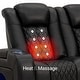 preview thumbnail 3 of 11, Seatcraft Anthem LT HeatZero Italian Home Theater Sofa