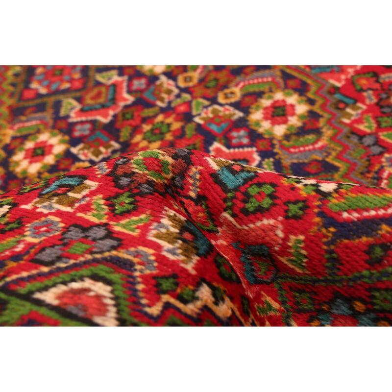 ECARPETGALLERY Hand-knotted Andelz Red Wool Rug - 3'3 x 4'9