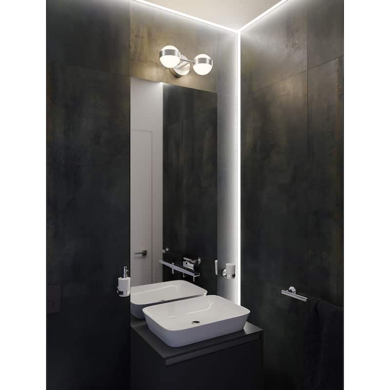 AFX VRNV1407LAJUD Verona 2 Light 14" Wide LED Vanity Light