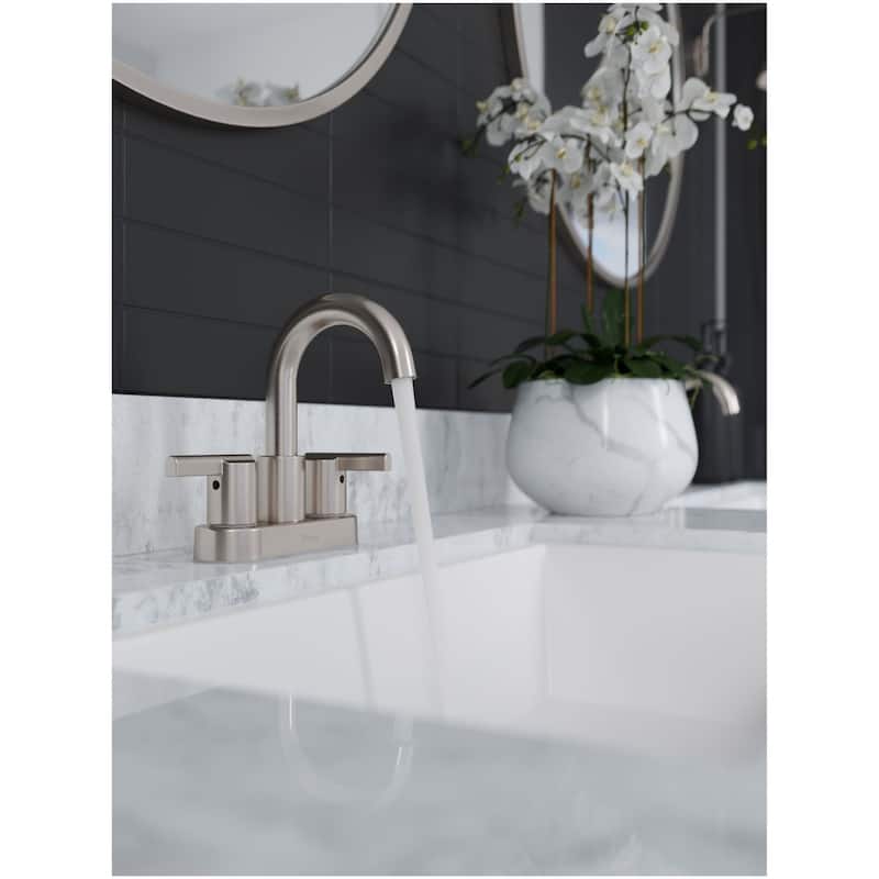 Pfister LG48-BI0 Brislin 1.2 GPM Centerset Bathroom Faucet with