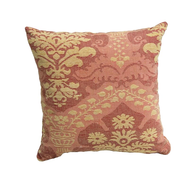 17-inch Jacquard Throw Pillows (Set of 1, 2,or 4) - Single - Queen Maria