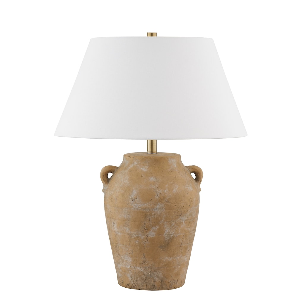 Lawrence 24" Table Lamp with Fabric Shade