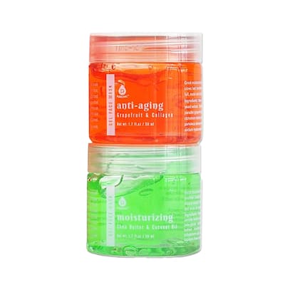 Pursonic 2 Pack Facial Therapy Gel Face Mask with Mask Applicator