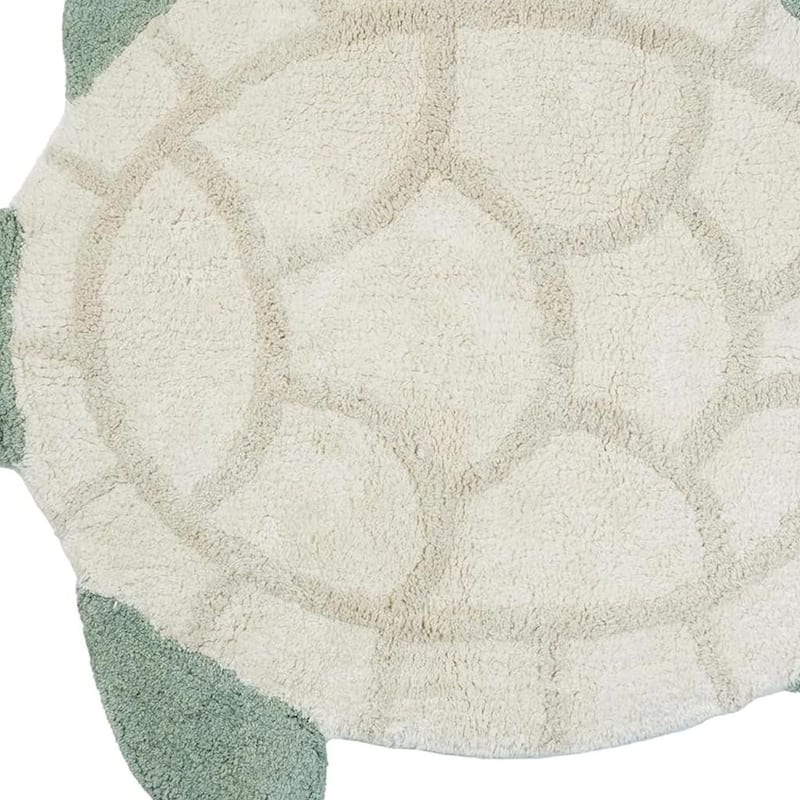 HomeRoots Juvenile/Youth Contemporary Novelty Area Rug - 32.00 in. x 26.00 in. x 0.30 in.