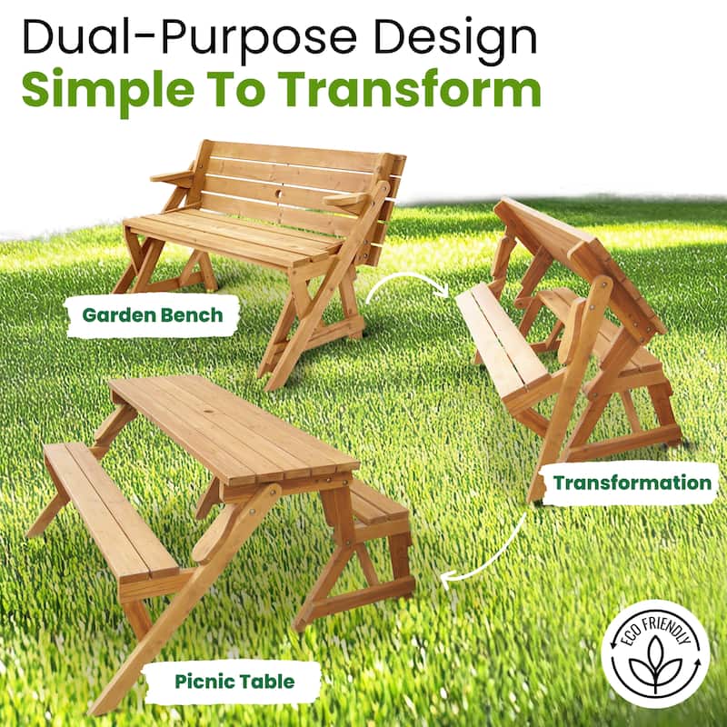 Surfside Interchangeable Picnic Table by Havenside Home