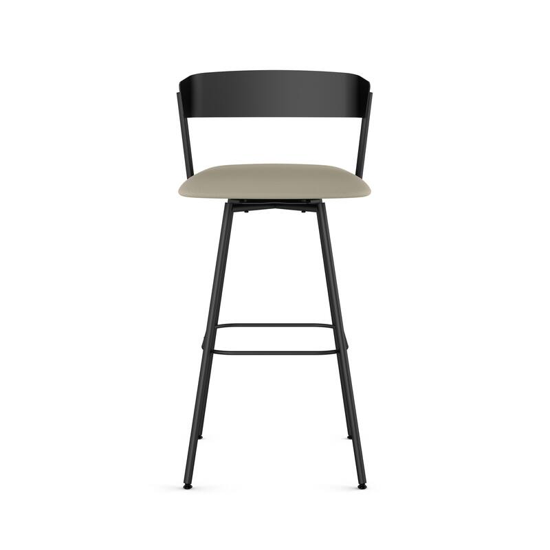 Amisco Ludwig Swivel Counter and Bar Stool