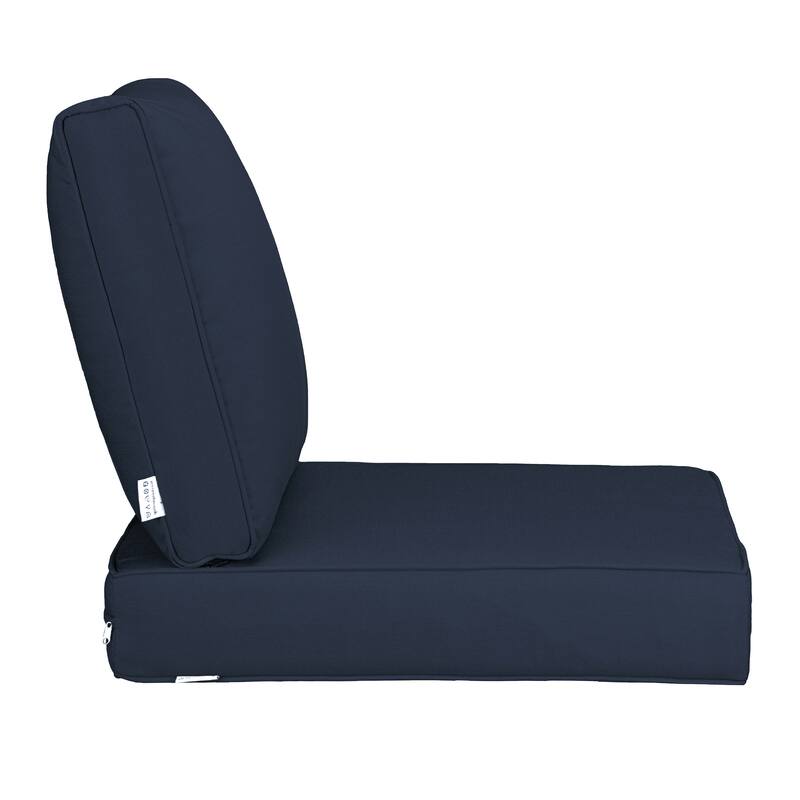 Outdoor Waterproof Rectangle Deep Seat Chair Cushion