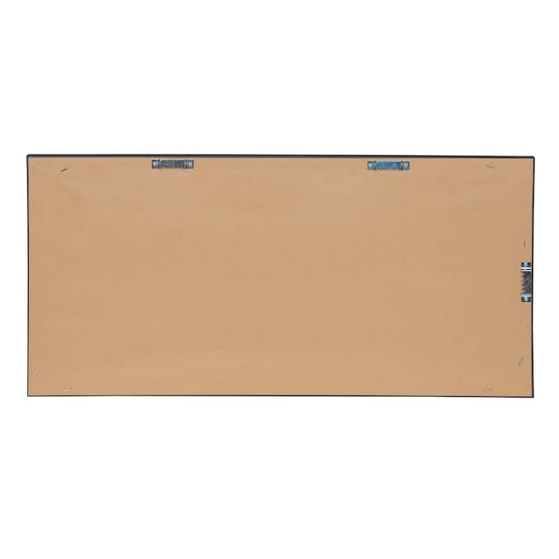 Black-framed Magnetic Weekly Calendar Dry Erase Board