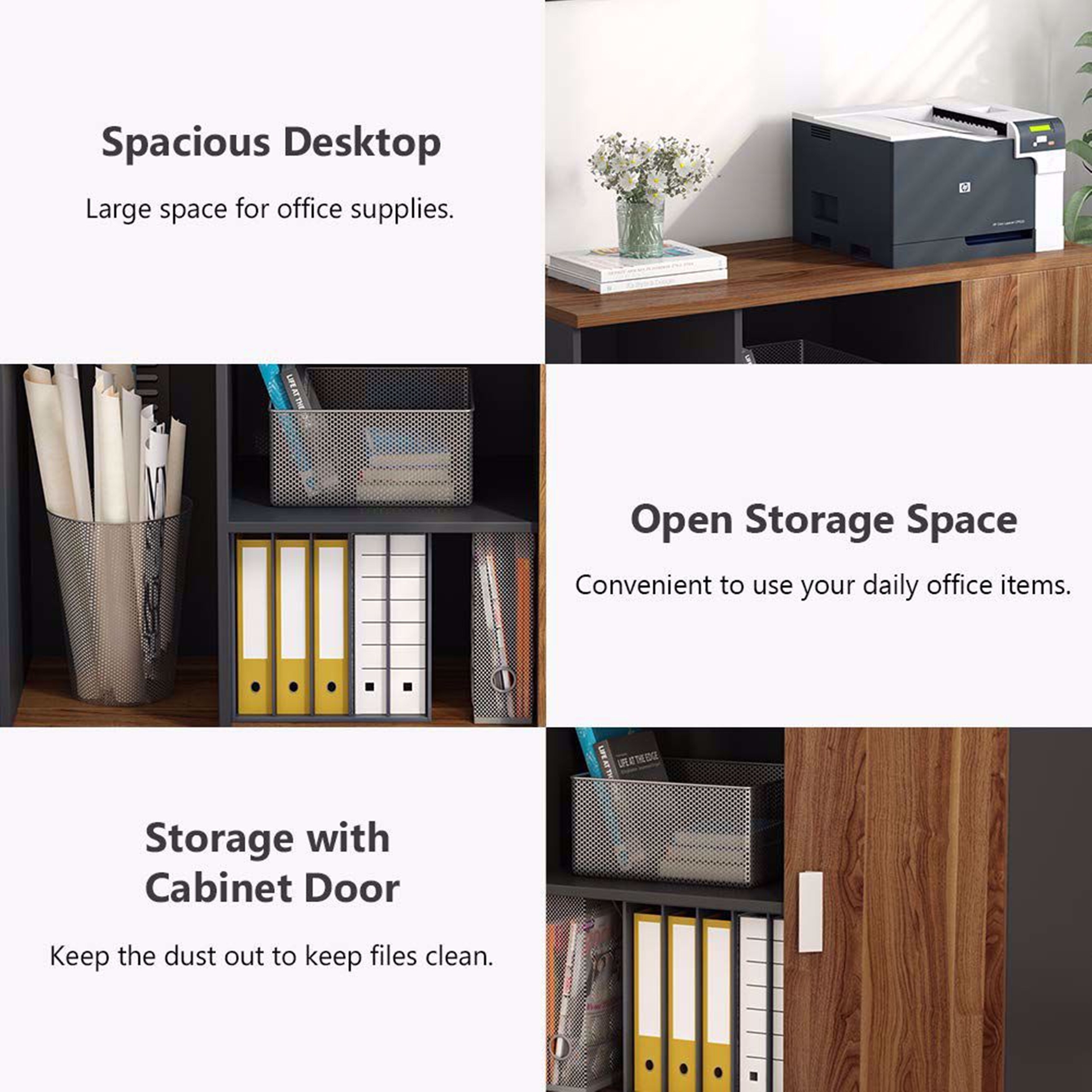 Shop 39 Inches File Cabinet Office Storage Cabinet With Wheels On Sale Overstock 31298642